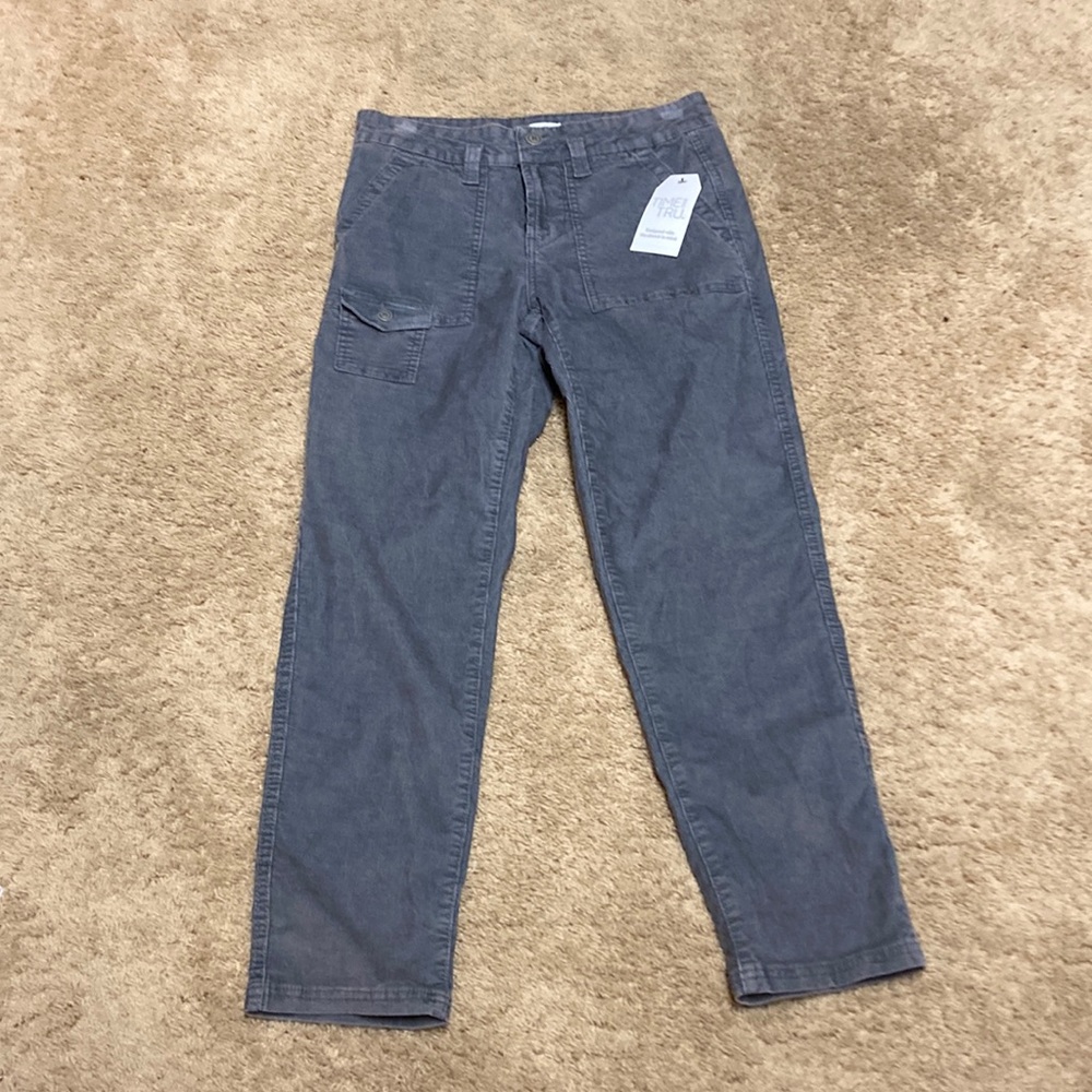 NWT - Time and Tru gray corduroys